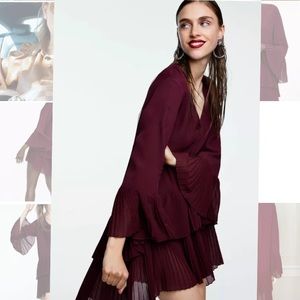 Zara Pleated dress/blouse